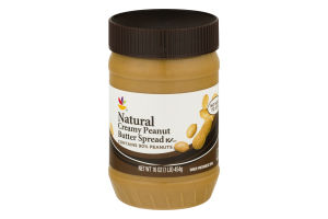 Ahold Natural Peanut Butter Spread Creamy