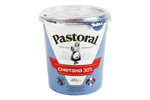Сметана 30% Pastoral ст 400г