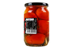 Томати мариновані слабокислі стерилізовані Преміум Natur Bravo в/ґ c/б 670г