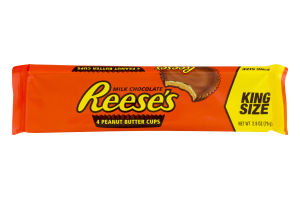 REESE'S King Size Peanut Butter Cups, 2.8 oz