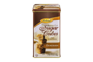 Roland Rough Cut Sugar Cubes Demerara