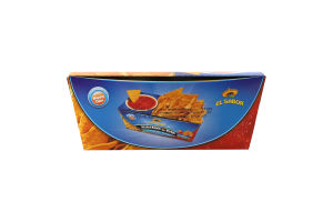 Чипсы с солью + соус сальса пастеризованный Nacho EL Sabor к/у 175г