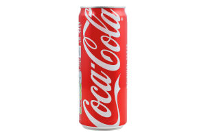 Напиток безалкогольный сильногазированный на ароматизаторах Coca-Cola ж/б 330мл