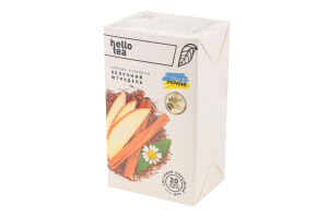 Чай фруктово-этнический Яблочный штрудель Hello Tea к/у 20шт