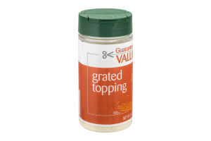 Guraranteed Value Grate Topping