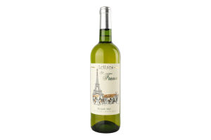 Вино 0.75л 11% біле сухе Blanc Sec Lettres de France пл