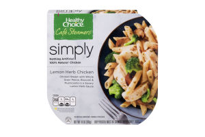 Healthy Choice Cafe Steamers Simply Lemon Herb Chicken