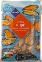 М'ясо мідій глазуроване Премія в/м м/у 250г