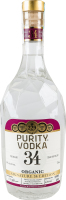 Горілка 0.75л 40% Signature 34 Edition Organic Purity Vodka пл