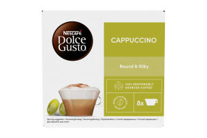 Напиток кофейный Капучино Dolce Gusto Nescafe к/у 186.4г