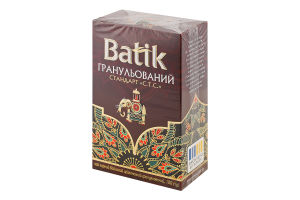 Чай чорний байховий цейлонський гранульований Batik к/у 100г