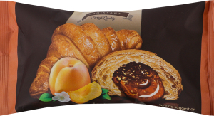 Круассан с начинкой со вкусом абрикоса La Crema de Alva м/у 65г