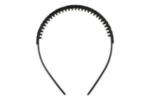 Обруч тканина з камінцями 12см