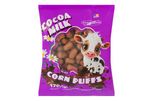 Изделия фигурные неглазированные с какао и молоком Золоте Зерно м/у 170г