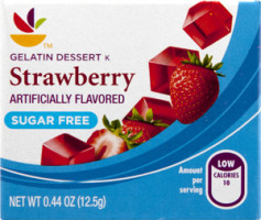 Ahold Gelatin Dessert Strawberry Sugar Free
