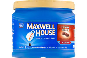 Maxwell House Ground Coffee House Blend Medium