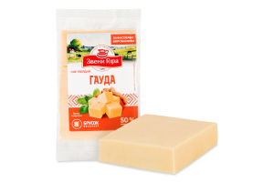 Сыр 50% твердый Гауда Звени Гора кг