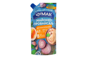 Майонез 67% Провансаль Чумак д/п 300г