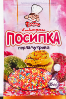 Посипка кондитерська перламутрова асорті Добрик м/у 25г