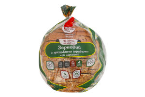 Хлеб нарезной с греческими травами Зерновой Мамин хліб м/у 450г