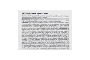 Крем д/обличчя Izeze Soul HNA Hydro зволожувальний