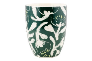 Чашка Квітковий орнамент 390мл кераміка