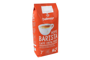 Кава смажена в зернах Crema forte Home barista Dallmayr м/у 1кг
