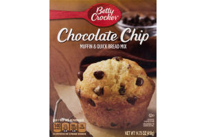 Betty Crocker Muffin & Quick Bread Mix Chocolate Chip