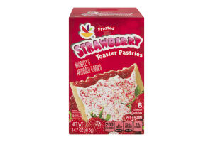 Ahold Frosted Toaster Pastries Strawberry - 8 CT