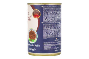 Корм д/дорослих собак з яловичиною 400г ж/б How Meow