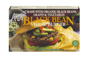 Amy's Black Bean Veggie Burger