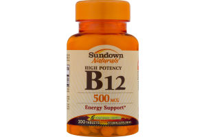 Sundown Naturals B12 500 mcg - 200 CT