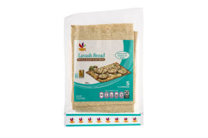 Ahold Lavash Bread Whole Wheat & Oat Bran - 5 CT