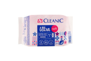Прокладки гігієнічні Cleanic Soft Ultra нічні
