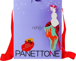 Панеттоне Персик-маракуя-молочний шоколад Honey к/у 1кг