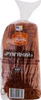 Хлеб нарезной из смеси ржаной и пшеничной муки формовой Румяный Рум'янець м/у 600г