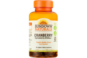 Sundown Naturals Cranberry Dietary Supplement Softgels - 150 CT