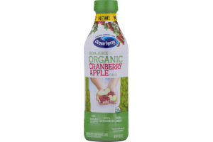 Ocean Spray 100% Organic Cranberry Apple