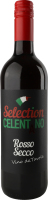 Вино Rosso Secco червоне сухе 11,5% 0,75л Celentano
