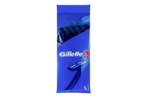 Бритвы одноразовые 2 Gillette 5шт