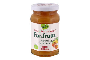 Джем з імбиром органічний пастеризований Цитрусовий мікс Bio Fiordifrutta с/б 260г