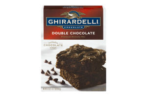Ghirardelli Double Chocolate Premium Brownie Mix