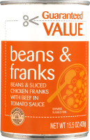 Guaranteed Value Beans & Franks