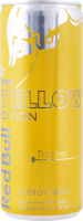 Напій енергетичний безалкогольний сильногазований Tropical The Yellow Edition Red Bull з/б 250мл