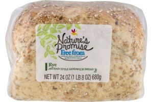 Nature's Promise Artisan Style Sandwich Bread Rye