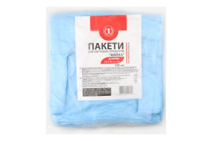 Пакеты для пищевых продуктов 22х42см Майка ТМ "1" 100шт