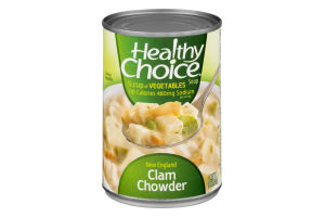 Healthy Choice Soup Clam Chowder