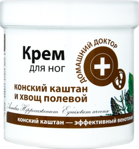 Крем для ног Конский каштан и Хвощ Домашний Доктор 250мл