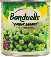 Горошок зелений стерилізований Bonduelle з/б 200г