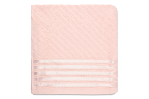 Рушник рожевий махровий 70*140см 500г/м2 GM Textile